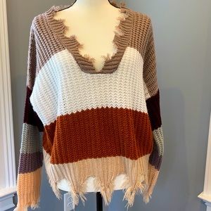 Distressed Miracle Sweater